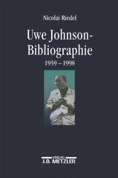 Uwe Johnson-Bibliographie 1959-1998 - Riedel, Nicolai