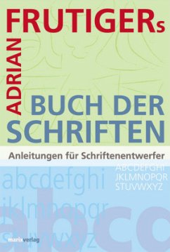 Das Buch der Schriften - Frutiger, Adrian