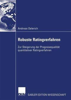 Robuste Ratingverfahren - Oelerich, Andreas