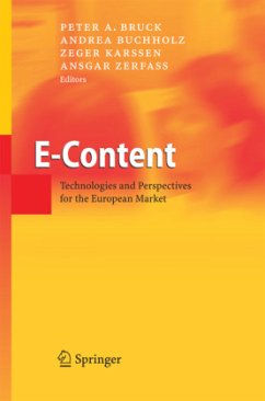 E-Content - Bruck, Peter A. / Buchholz, Andrea / Karssen, Zeger / Zerfass, Ansgar (eds.)