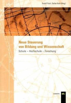 Cover Neue Steuerung von Bildung und Wissenschaft