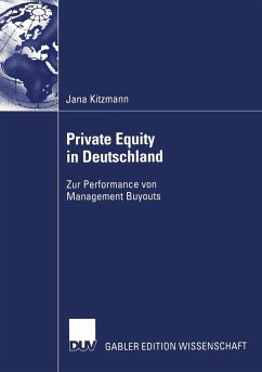 Private Equity in Deutschland - Kitzmann, Jana