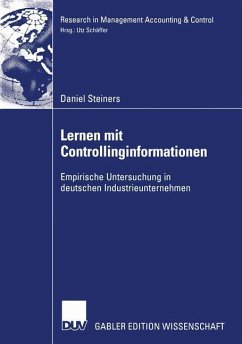 Lernen mit Controllinginformationen - Steiners, Daniel