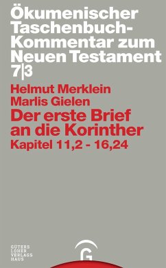 Der erste Brief an die Korinther - Merklein, Helmut; Gielen, Marlis