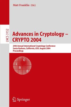 Advances in Cryptology - CRYPTO 2004 - Franklin, Matt (ed.)