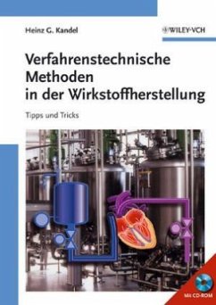 Verfahrenstechnische Methoden in der Wirkstoffherstellung, m. CD-ROM - Kandel, Heinz G.