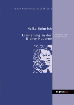 Cover Erinnerung in der Wiener Moderne