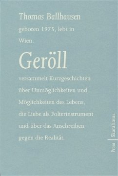 Geröll - Ballhausen, Thomas
