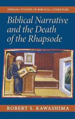 Cover Biblical Narrative and the Death of the Rhapsode