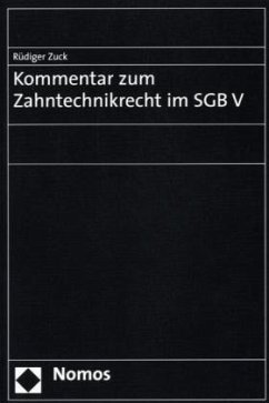 Kommentar zum Zahntechnikrecht im SGB V