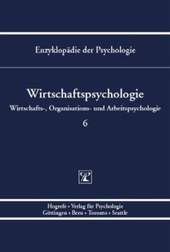 Wirtschaftspsychologie / Enzyklopädie der Psychologie D.3. Wirtschafts-, Organisations-, 6 - Frey, Dieter / Rosenstiel, Lutz von (Hgg.)