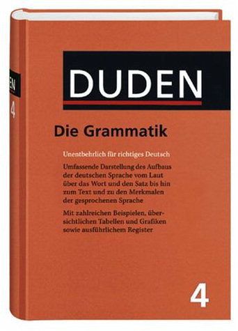 Die Grammatik/Der Duden
