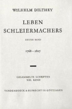 Gesammelte Schriften, 26 Bde. - Dilthey, Wilhelm