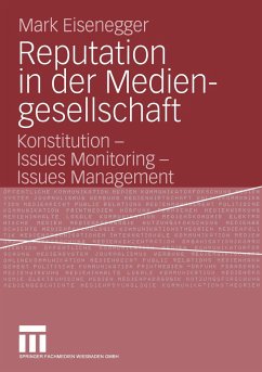 Reputation in der Mediengesellschaft - Eisenegger, Mark