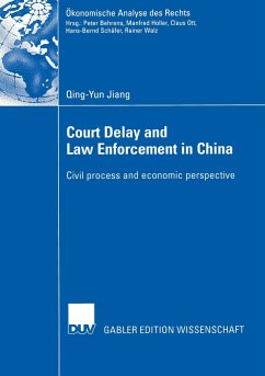 Court Delay and Law Enforcement in China - Jiang, Qing-Yun