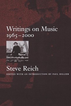 Writings on Music, 1965-2000 - Reich, Steve