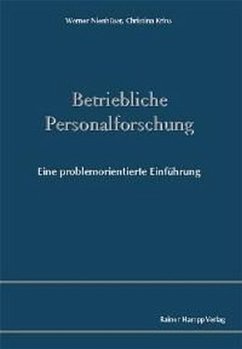 Betriebliche Personalforschung - Nienhüser, Werner; Krins, Christina
