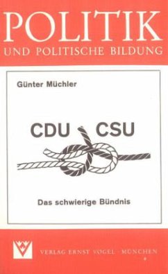 Cover CDU/CSU - Das schwierige Bündnis