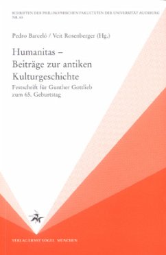 Cover Humanitas - Beiträge zur antiken Kulturgeschichte