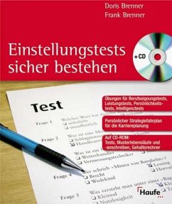 Einstellungstests sicher bestehen - mit CD-ROM - Brenner, Doris / Brenner, Frank