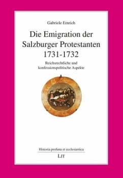 Cover Die Emigration der Salzburger Protestanten 1731-1732
