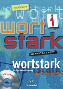 Cover 5. Klasse, Werkstattheft, m. CD-ROM / Wortstark, Ausgabe Hauptschule Baden-Württemberg 1