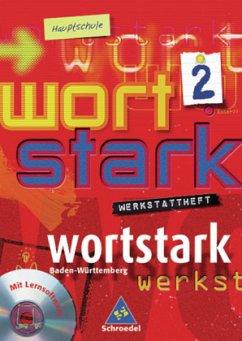 Cover 6. Klasse, Werkstattheft, m. CD-ROM / Wortstark, Ausgabe Hauptschule Baden-Württemberg 2