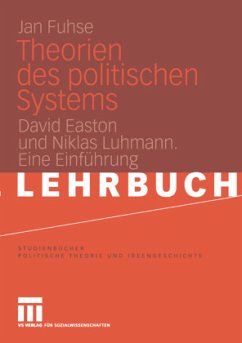 Theorien des politischen Systems - Fuhse, Jan