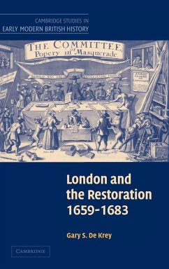 London and the Restoration, 1659-1683 - De Krey, Gary S.