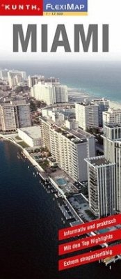 Cover KUNTH FlexiMap Miami 1:16500