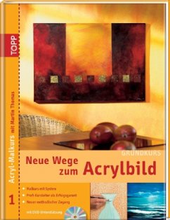 Cover Neue Wege zum Acrylbild, m. DVD