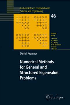 Numerical Methods for General and Structured Eigenvalue Problems - Kressner, Daniel