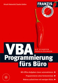 VBA Programmierung fürs Büro, m. CD-ROM - Nakanishi, Hiroshi; Gießen, Saskia