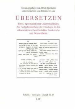 Übersetzen - Albert Gerhards (Hrsg.) unter Mitarbeit von Friedrich Lurz