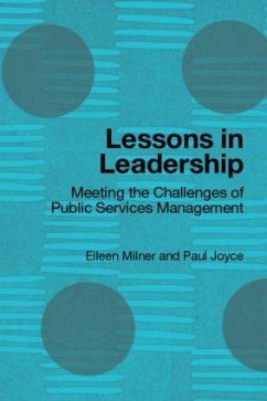 Lessons in Leadership - Milner, Eileen; Joyce, Paul
