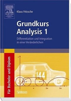 Grundkurs Analysis 1 - Fritzsche, Klaus