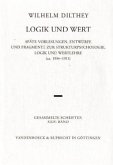 Logik und Wert / Gesammelte Schriften Bd.24