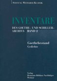 Inventare des Goethe-und-Schiller-Archivs