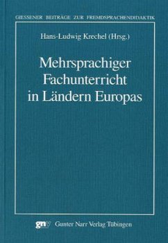Mehrsprachiger Fachunterricht in Ländern Europas - Krechel, Hans-Ludwig (Hrsg.)