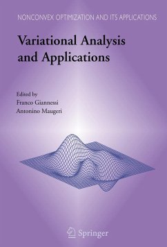 Variational Analysis and Applications - Giannessi, Franco / Maugeri, Antonino (eds.)