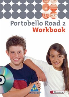 Cover Portobello Road 2. Workbook mit Multimedia-Sprachtrainer