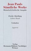 Jean Pauls Sämtliche Werke. Historisch-kritische Ausgabe; .