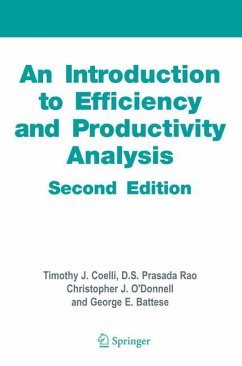 An Introduction to Efficiency and Productivity Analysis - Coelli, Timothy J.;Rao, Dodla Sai Prasada;O'Donnell, Christopher J.