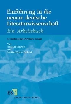 Einführung in die neuere deutsche Literaturwissenschaft - Oellers, Norbert / Gutzen, Dieter / Gutzen, Dieter / Wagner-Egelhaaf, Martina / Petersen, Jürgen H.