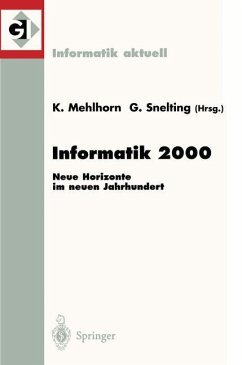 Informatik 2000 - Mehlhorn, Kurt / Snelting, Gregor (Hgg.)