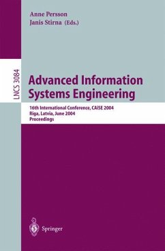 Advanced Information Systems Engineering - Persson, Anne / Stirna, Janis (eds.)