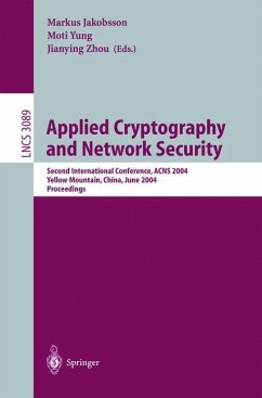 Applied Cryptography and Network Security - Jakobsson, Markus / Yung, Moti / Zhou, Jianying (eds.)