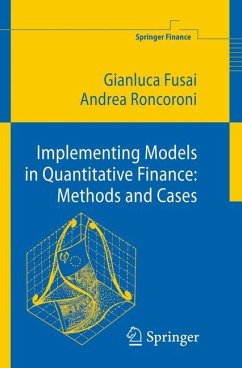Implementing Models in Quantitative Finance: Methods and Cases - Fusai, Gianluca;Roncoroni, Andrea