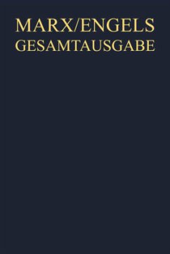 Karl Marx / Friedrich Engels: Briefwechsel bis April 1846, 2 Teile / Karl Marx; Friedrich Engels: Gesamtausgabe (MEGA). Briefwechsel 3. Abteilung: Briefwechsel, Abteilung 3. BAND 1 - Marx, Karl;Engels, Friedrich