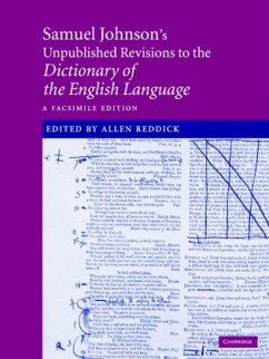 Samuel Johnson's Unpublished Revisions to the Dictionary of the English Language - Johnson, Samuel